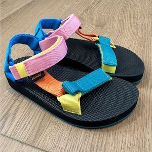 Teva sandals toddler size 11
